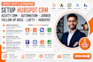 setup hubspot crm acuity crm automation jobber follow up boss lofty crm hubspot