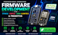 develop embedded firmware for stm32 esp32 arm cortex and freertos