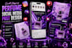 design premium social media graphics