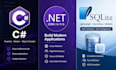 develop c sharp net desktop applications with sqlite