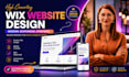 build wix website design wix website development as wix expert