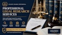 do professional legal research of case laws