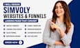 design carrd simvoly webador webflow website funnels landing page gohighlevel