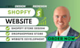 do a shopify redesign, shopify website makeover, shopify store revamp