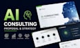 ai consulting proposal and strategy presentation powerpoint slides