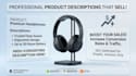 write SEO product descriptions for amazon and shopify
