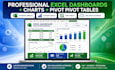 professional excel dashboards with charts and pivot tables