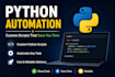 develop a custom python automation script