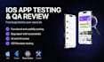 test your ios app, find bugs and provide a QA report