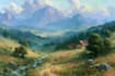 landscape oil painting art