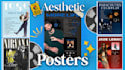 design custom and aesthetic music posters