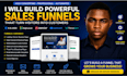 build kajabi, gohighlevel, simvoly, samcart, thrivecart seles funnels