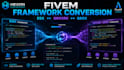 convert your fivem script between esx, qbcore, qbox, or standalone