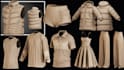 create custom second life clothing meshes with texture using marvelous designer