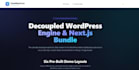 build nextjs headless wordpress site with coolify