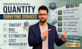 be your quantity surveyor for takeoff, boq and cost estimation