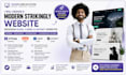 design a modern strikingly website, redesign duda, carrd and showit websites