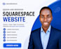 build, design or redesign squarespace website, website development expert