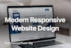 design and develop a modern responsive website