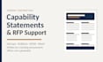 write your capability statement and federal contracting docs