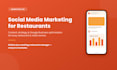 create a digital marketing strategy for restaurants