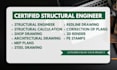 do you a building permit as a civil and structural engineer