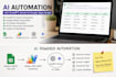 build ai automation using chatgpt, gemini and google apps script