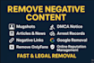 bad google results remove mugshots delete negative articles busted news links