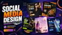 design social media instagram post, social media post design, facebook post