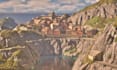 create unreal engine 5 landscape, terrain, level design and 3d environment