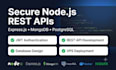 build secure nodejs express backend
