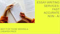 write you an essay