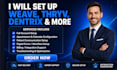setup weave thryv dentrix adit bestosys vcita curve digital carestack denticon