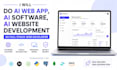 be your ai developer,ai website development, ai mobile app, full stack developer