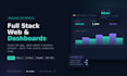 build full stack web apps, admin dashboards and software
