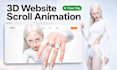 build scroll triggered animated website
