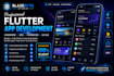 develop a modern flutter mobile app UI