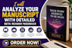 analyze your manuscript with detailed beta reader feedback