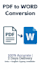 do PDF to word, data entry and urdu english typing