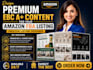 design premium ebc a content for your amazon fba listing, amazon listing design