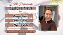 manage your job search and applications professionally