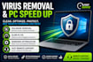 remove viruses and speed up your windows PC remotely
