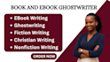 ghostwrite christian children book devotional sermon book editing ghostwriting