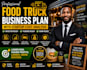 prepare a food truck business plan with startup cost analysis
