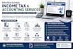 do indian income tax filing , gst registration