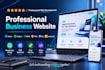 develop a professional business website
