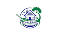 make landscape window cleaning logo with soft washing homes