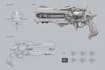 create weapon design and illustration