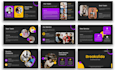 design online course slide, webinar deck, training powerpoint presentation