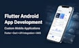 develop a flutter mobile app for android